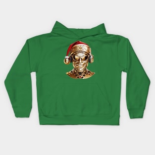 Cyborg Santa Kids Hoodie